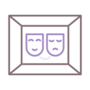 sports and competition,entertainment,art and design,mask,emotion,theatre,theater,masks,tragedy,drama,theatre mask